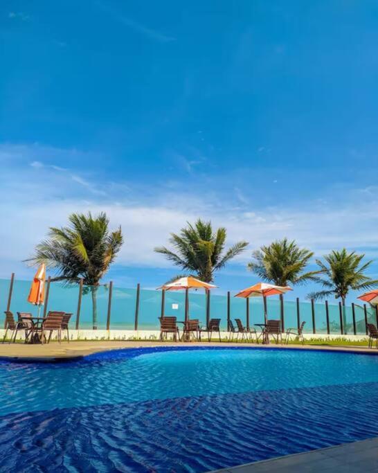 콩데 Tabatinga Flat - Pe Na Areia! Beira Mar! 아파트 외부 사진