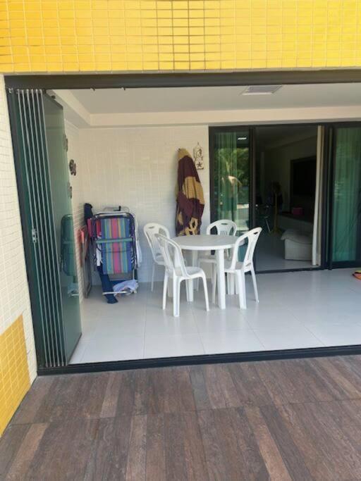 콩데 Tabatinga Flat - Pe Na Areia! Beira Mar! 아파트 외부 사진