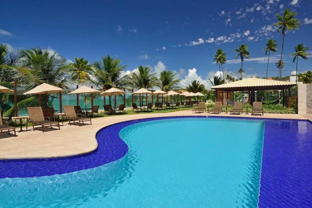 콩데 Tabatinga Flat - Pe Na Areia! Beira Mar! 아파트 외부 사진